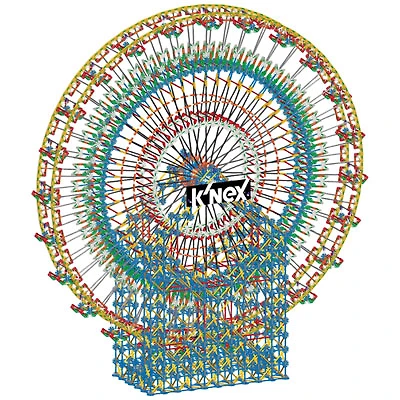 K'NEX Thrill Rides 6-Foot Ferris Wheel Building Set - 8,550 Pieces