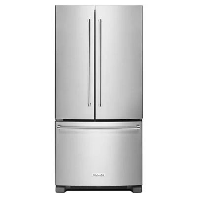 KitchenAid 33" Refrigerator with Internal Water Dispenser - Stainless Steel-Open Box-Scratch & Dent