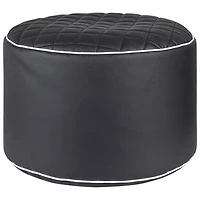 Dotcom Modo Tap Contemporary Pouf - Black