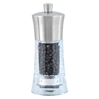 Swissmar Torre Pepper Mill (SMP1502SS) - Stainless Steel/Clear