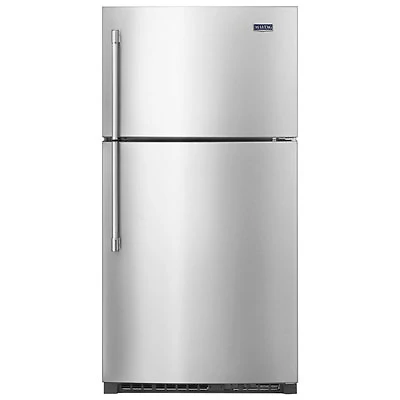 Maytag 33" 21 Cu. Ft. Top Freezer Refrigerator with LED Lighting (MRT711SMFZ) - Stainless Steel