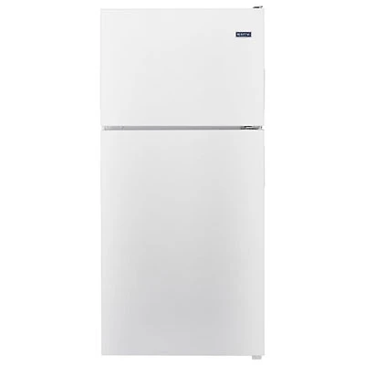 Maytag 30" 18 Cu. Ft. Top Freezer Refrigerator with LED Lighting (MRT118FFFH) - White