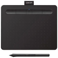 Wacom Intuos 6.0" x 3.7" Graphic Tablet with Stylus (CTL4100WLK0) - Black