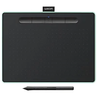 Wacom Intuos 8.5" x 5.3" Graphic Tablet with Stylus (CTL6100WLE0) - Green