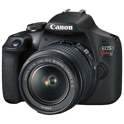 Canon EOS Rebel T7 DSLR Camera with 18-55mm IS Lens Kit