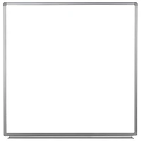 Luxor 48"x48" Wall-Mounted Magnetic Whiteboard (WB4848W)