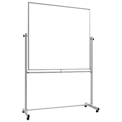 Luxor 48"x48" Double-Sided Magnetic Whiteboard (MB4848WW)