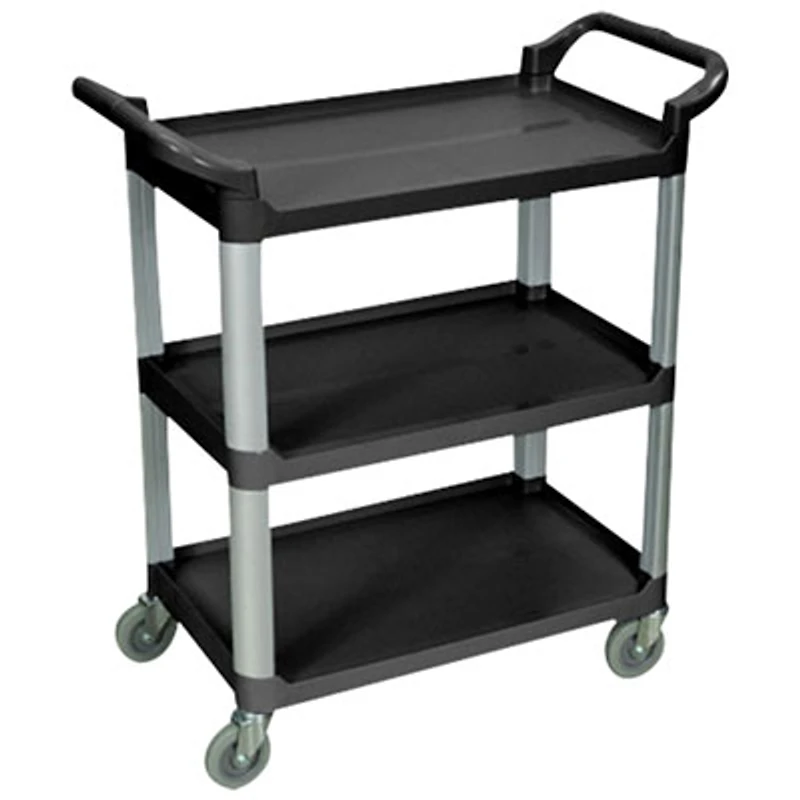 Luxor Three Shelves Serving Cart (SC12-B)