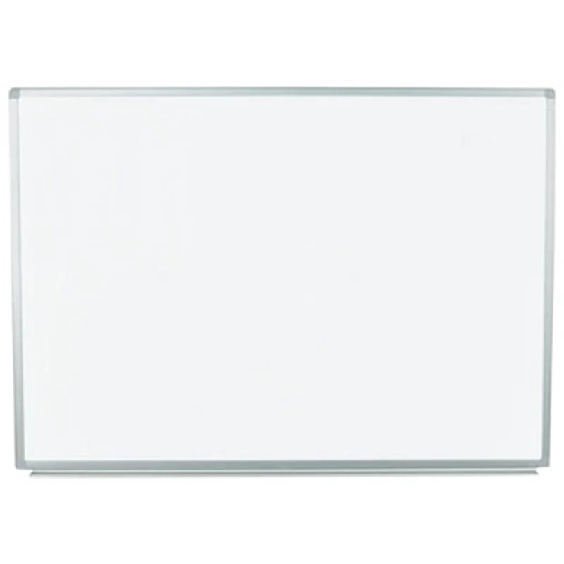 Luxor 48"W Wall-Mounted Magnetic Whiteboard (WB4836W) - White