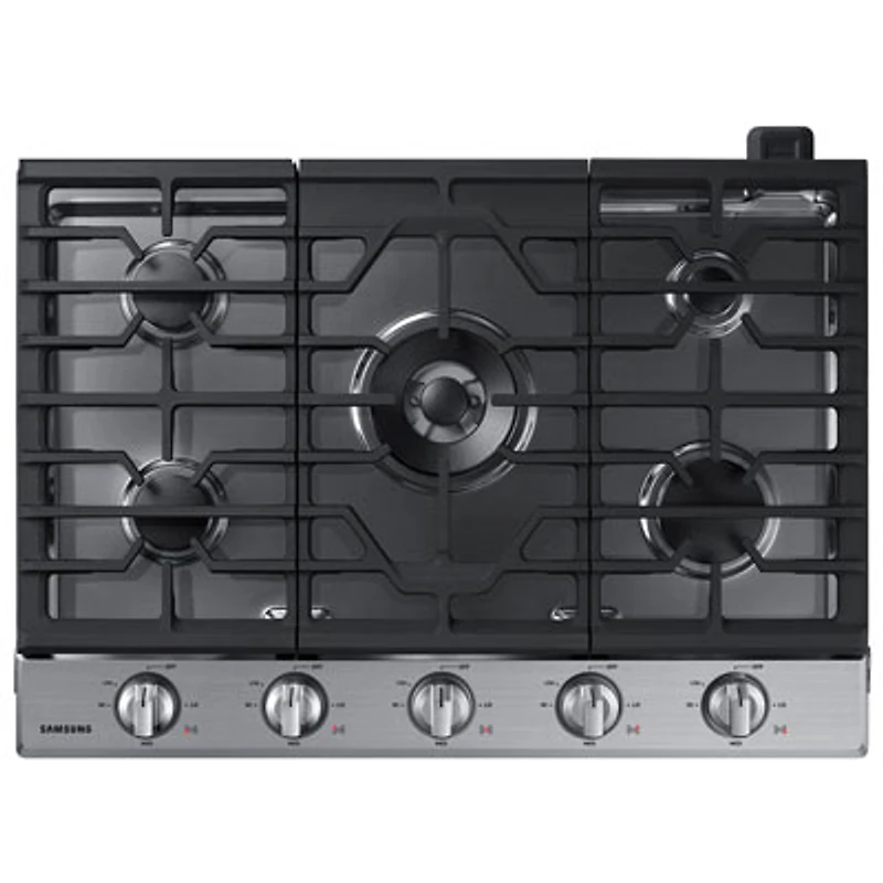 Samsung 30" 5-Burner Gas Cooktop (NA30K6550TS/AA) - Stainless Steel - Open Box - Perfect Condition