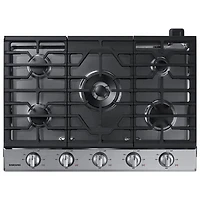 Samsung 30" 5-Burner Gas Cooktop (NA30K6550TS/AA) - Stainless Steel - Open Box - Perfect Condition