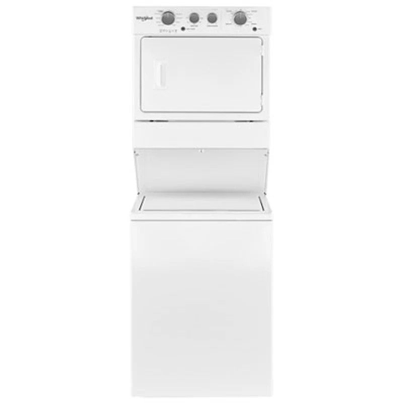 Whirlpool 4 Cu. Ft. Electric Washer & 5.9 Cu. Ft. Dryer Laundry Centre (YWET4027HW) - White