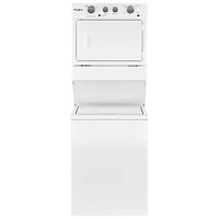 Whirlpool 4 Cu. Ft. Electric Washer & 5.9 Cu. Ft. Dryer Laundry Centre (YWET4027HW) - White