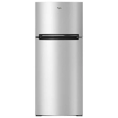 Whirlpool 28" 17.6 Cu. Ft. Top Freezer Refrigerator with LED Lighting (WRT518SZFM) - Stainless Steel
