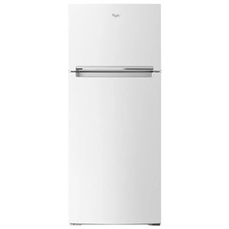 Whirlpool 28" 17.6 Cu. Ft. Top Freezer Refrigerator with LED Lighting (WRT518SZFW) - White