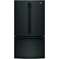 GE 36" 26.7 Cu. Ft. French Door Refrigerator with Water Dispenser (GNE27JGMBB) - Black