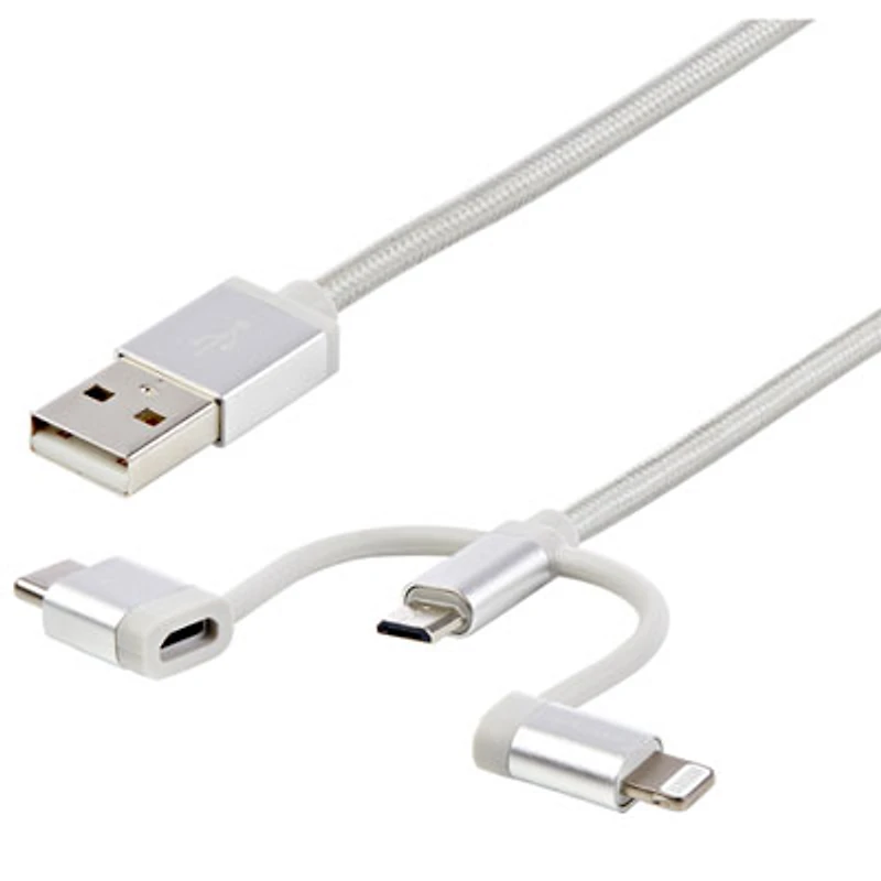 StarTech 1m (3 ft.) USB Multi Charging Cable (LTCUB1MGR)