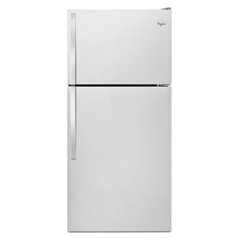 Whirlpool 30" 18.2 Cu. Ft. Top Freezer Refrigerator - Stainless Steel - Open Box - Scratch & Dent