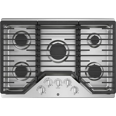 GE 30" 5-Burner Gas Cooktop (JGP5030SLSS) - Stainless Steel - Open Box - Perfect Condition
