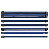 Thermaltake TtMod Sleeved Extension Cable Kit - Black/Blue