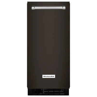KitchenAid 25 lb. Ice Maker (KUIX535HBS) - Black Stainless Steel