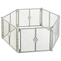 North States Superyard XT Freestanding Safety Gate - Grey