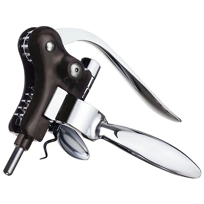 Vacu Vin Horizontal Corkscrew - Black
