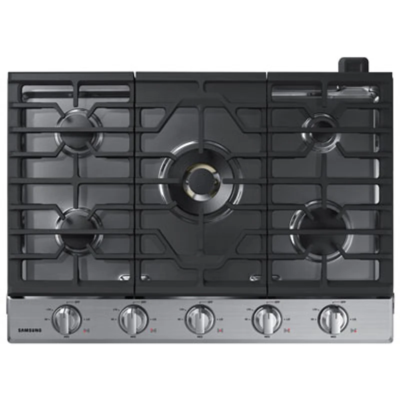 Samsung 30" 5-Burner Gas Cooktop (NA30N7755TS/AA) - Stainless Steel