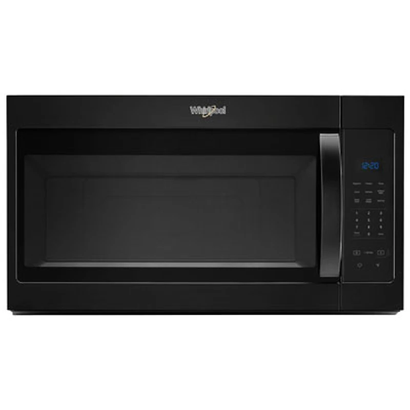 Whirlpool Over-The-Range Microwave - 1.7 Cu. Ft. - Black - Open Box - Perfect Condition