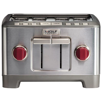 Wolf Gourmet Toaster - 4-Slice - Stainless Steel