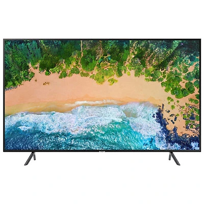 Open Box - Samsung NU7100 65" 4K UHD HDR LED Tizen Smart TV (UN65NU7100FXZC)