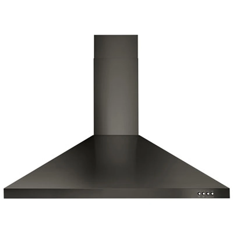 Whirlpool 36" Wall Mount Range Hood (WVW53UC6HV) - Black Stainless