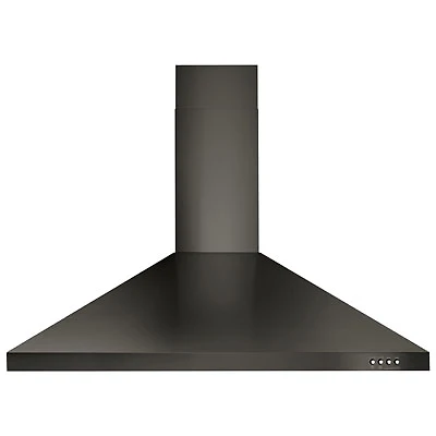 Whirlpool 36" Wall Mount Range Hood (WVW53UC6HV) - Black Stainless