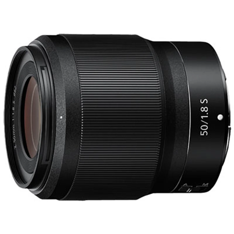 Nikon NIKKOR Z 50 mm f/1.8 S Lens - Black