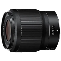 Nikon NIKKOR Z 50 mm f/1.8 S Lens - Black