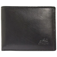 Mancini Boulder RFID Leather Bi-fold Wallet & Passcase - Black (18-201)