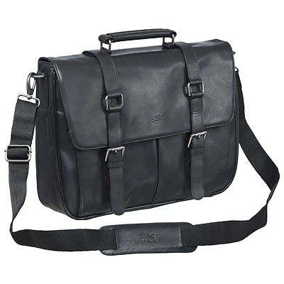Mancini Buffalo Leather 15" Laptop Briefcase