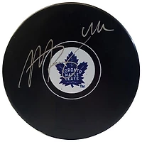 Frameworth Toronto Maple Leafs: Hockey Puck Signed By Morgan Rielly
