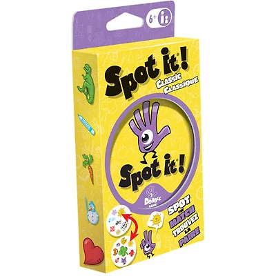 Spot It Card Game - English/French