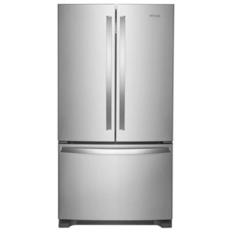 Whirlpool 36" French Door Refrigerator (WRF535SMHZ) - Stainless Steel - Open Box - Scratch & Dent