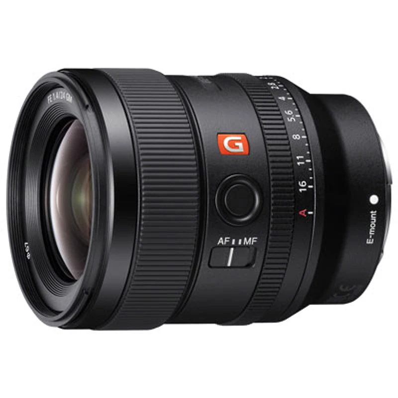 Sony E-Mount Full-Frame FE 24mm f/1.4 Premium G Master Wide Angle Prime Lens
