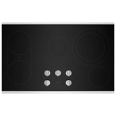 Maytag 36" 5-Element Electric Cooktop (MEC8836HS) - Stainless Steel