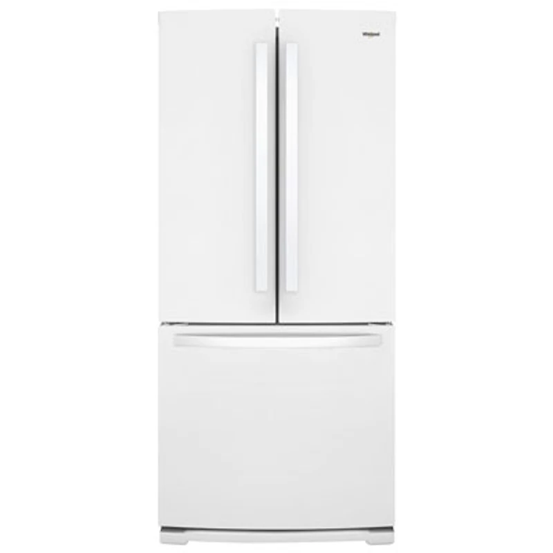 Whirlpool 30" 19.7 Cu. Ft. French Door Refrigerator (WRF560SFHW) - White