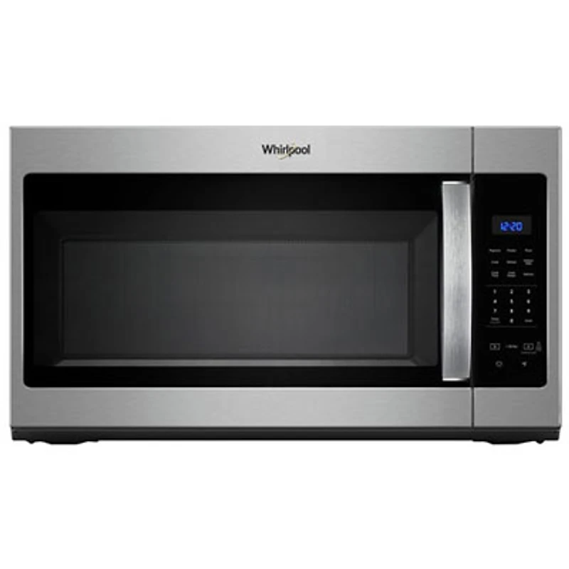 Whirlpool Over-The-Range Microwave - 1.7 Cu. Ft. - Black/Stainless - Open Box - Perfect Condition