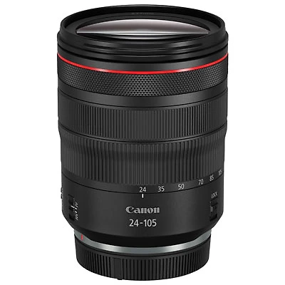 Canon RF 24-105mm f/4L IS USM Lens - Black