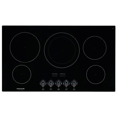 Frigidaire Gallery 36" 5-Element Electric Cooktop (FGEC3648UB) - Black