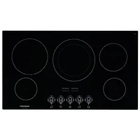 Frigidaire Gallery 36" 5-Element Electric Cooktop (FGEC3648UB) - Black
