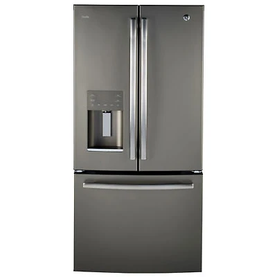 GE 34" Counter-Depth French Door Refrigerator (PYE18HMLKES) - Slate - Open Box - Perfect Condition
