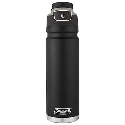 Coleman FreeFlow 700ml (24oz.) Insulated Stainless Steel Water Bottle - Black