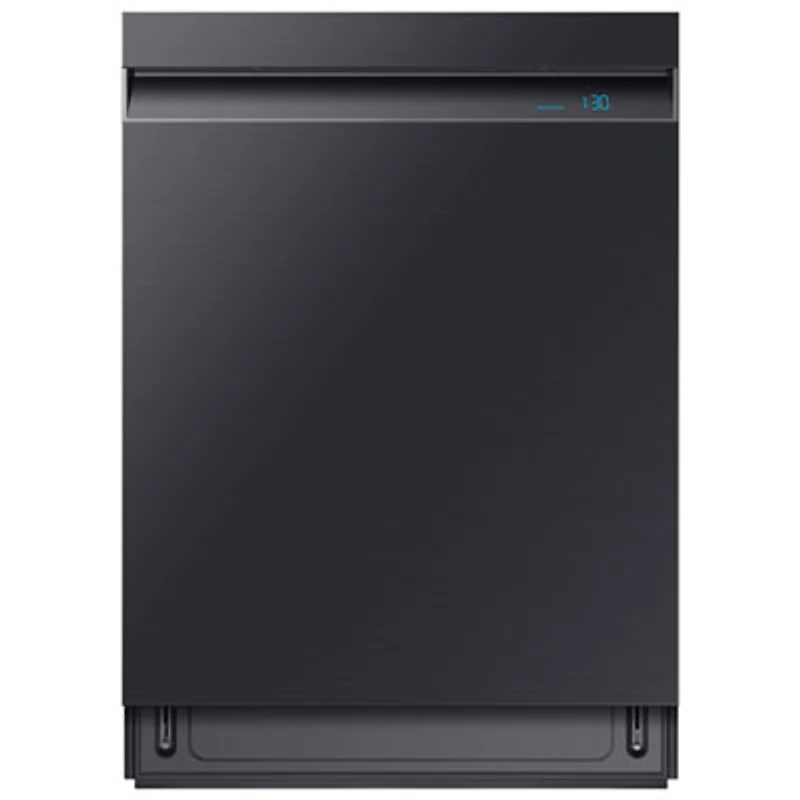 Samsung 24" 39dB Built-In Dishwasher with Stainless Steel Tub (DW80R9950UG/AA) - Black Stainless Steel
